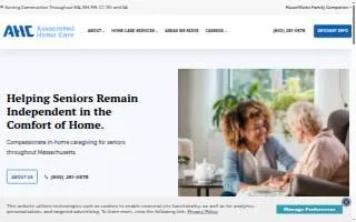 Associated Home Care of Malden website