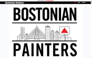 Bostonian Painters LLC website