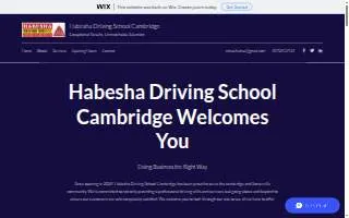 Habesha Driving School Cambridge ma website