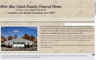 Weir Mac Cuish Family Funeral Home