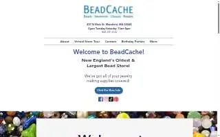 BeadCache website