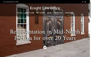 Knight Law Office of Mansfield website