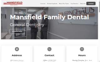 Mansfield Family Dental - Brand New Facility Now Open