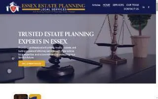 Essex Estate Planning website