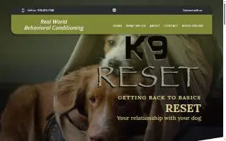 K9 Reset of Marblehead website