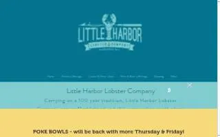 Little Harbor Lobster Company website