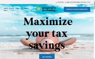 Progressive Accounting LLC of Marblehead website