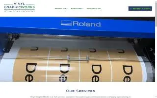 Vinyl GraphicWorks website
