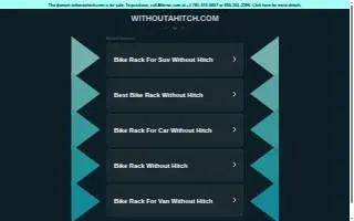 Without A Hitch of Marblehead website