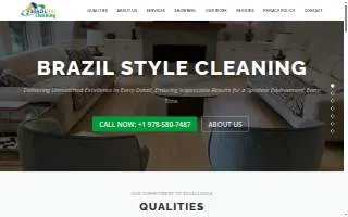 Brazil Style Cleaning services inc website