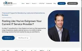 Citara Systems website