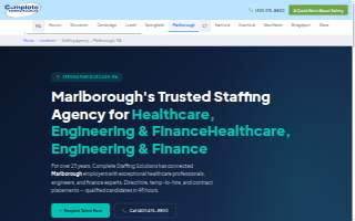 Complete Staffing Solutions, Inc. of Marlborough