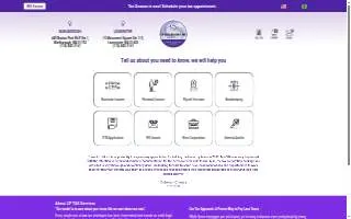CP Tax Services website