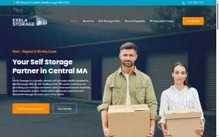 Exela Storage - Moving and storage website