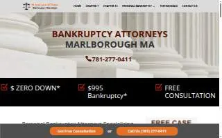 Hines Law Offices website