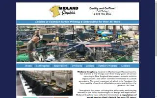 Midland Graphics website