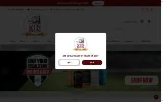 The Vin Bin website