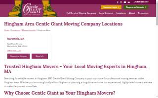 Hingham Moving Services