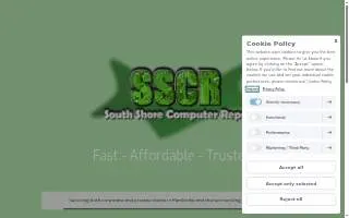 South Shore Computer Repair of Duxbury website