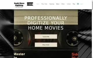 South Shore Digitizing website