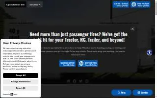 Cape & Islands Tire of Mashpee website