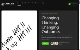 Donlan Counseling Services website