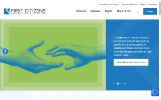 First Citizens' Federal Credit Union, Mashpee Branch website