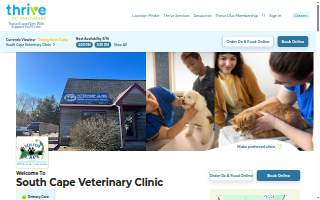 South Cape Veterinary Clinic, A Thrive Pet Healthcare Partner of Mashpee