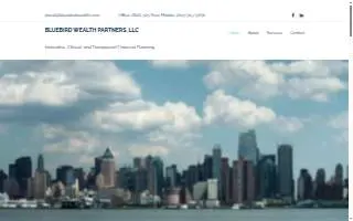 Bluebird Wealth Management of Medfield website