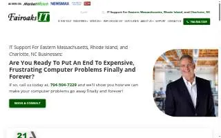 Fairoaks IT website