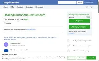 Healing Touch Acupuncture website