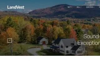 Landvest website