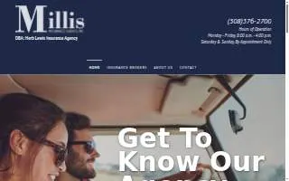 Millis Insurance Agency, Inc. website