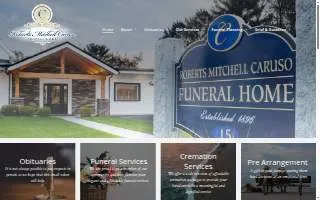 Roberts Mitchell Caruso Funeral Home website