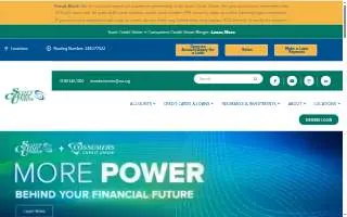 SCU Credit Union of Medfield website
