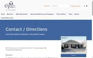 Community Family - Medford Center website