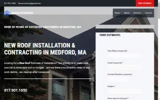 Harco Exteriors website