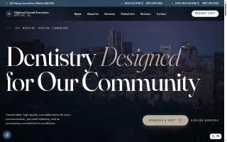 Highland Dental Associates website