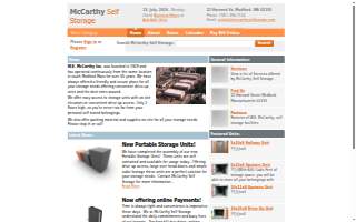 McCarthy Self Services Storage
