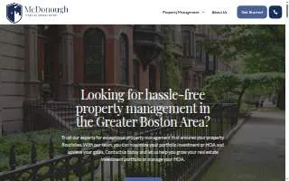 McDonough Property Management website