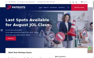 Patriots Driving School of Medford