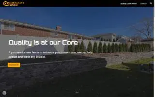 Quality Core Fence of Medford website