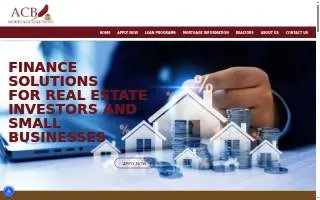 ACB Mortgage Solutions website