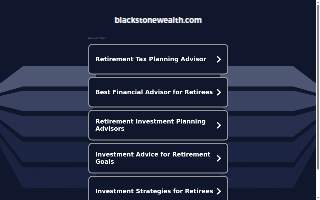 Blackstone Valley Wealth Management, LLC.