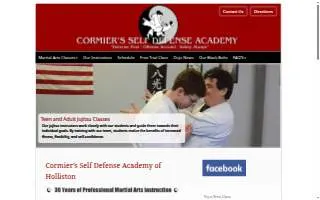 Cormier's Self Defense Academy website