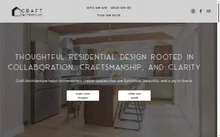 Craft Architecture LLC of Medway website