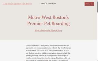 Holliston Meadows Pet Resort of Medway