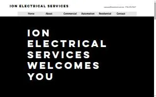 ION Electrical Services website