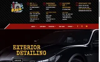 Barn Car Wash of Melrose website