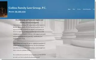 Collins Family Law Group, P.C. website
